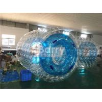 China Waterproof Custom Inflatable Pool Toys Blue Water Roller For Kids / Adults factory