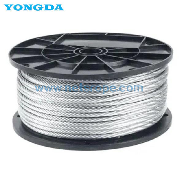 Quality Galvanized Steel Wire Rope 18mm  For Highway Guardrail for sale
