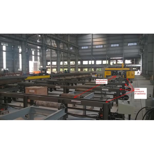 Quality High Speed CNC H Beam Drilling Machine Line Nine Drill Heads On Top / Left / for sale