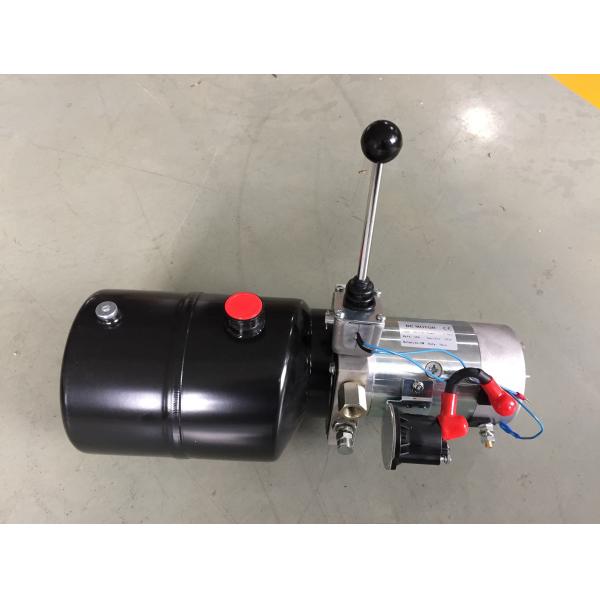 Quality Forklift Single Acting Mini 12vdc Hydraulic Power Packs With Steel Tank for sale