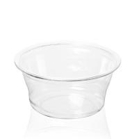 Quality 2oz 55ml PET Sauce Plastic Disposable Cup Clear 2 Ounce Portion Cups for sale