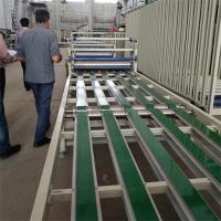 China Fireproof / Waterproof Fiber Cement Siding Sheet Assembly Line 1 Year Warranty factory