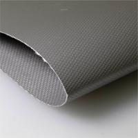 Quality Stainless Steel Reinforced Single Side Silicone Coated Fiberglass Fabric For for sale