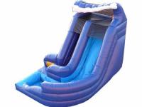 China Inflatable Water Slide / inflatable giant wet slide/ Giant Curvy Water Slide factory