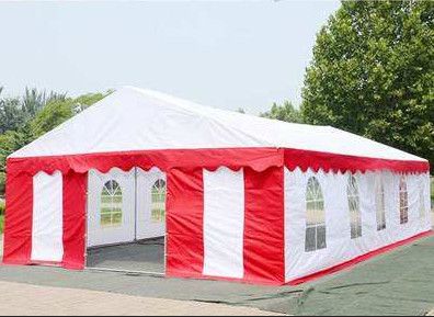 China Wear Resistance Large White Tarp TC1010 UV Protection For Wedding Tent factory