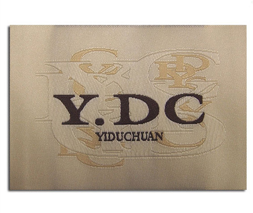 Quality High Density Custom Woven Neck Labels Tags Shirt Main Logo Fabric Labels For Hats for sale