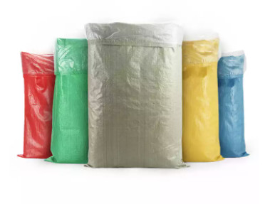 China Printed Woven Polypropylene Sacks for rice flour packing 2%UV factory
