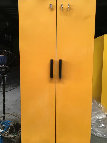 Flame Proof Hazmat Storage Cabinets Single Door For Cylinder