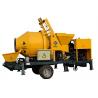 China Static Hydraulic Mobile Concrete Mixer Pump For House / Commercial Buildings factory