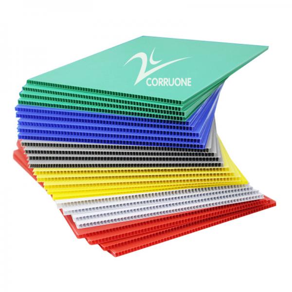 Quality OEM ODM Colored Polypropylene Hollow Board Waterproof 1200x1000 for sale