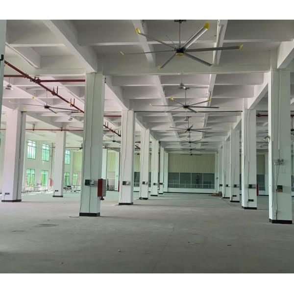Quality Industrial Air Circulating Big 6 Blade HVLS Ceiling Fan for sale