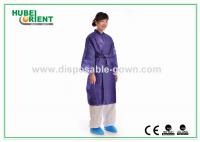 China Custom Polypropylene Disposable Kimono Robe With Long Sleeves factory