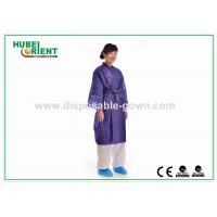 China Custom Polypropylene Disposable Kimono Robe With Long Sleeves factory
