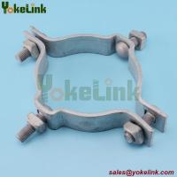 China Secondary Rack Pole Mounting Bands galvanized steel pole band for pole line hardware factory