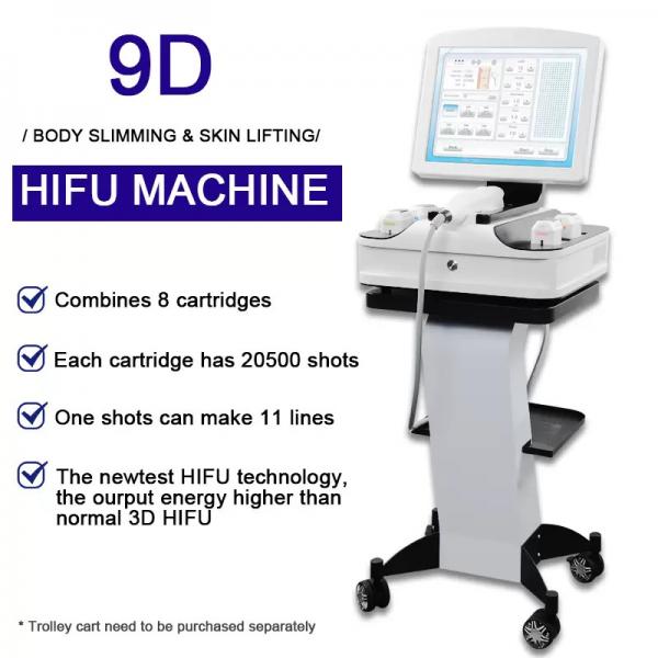 Quality 3D 4D 9D Ultra Therapy HIFU Beauty Machine Face Neck Lift Skin Tightening for sale