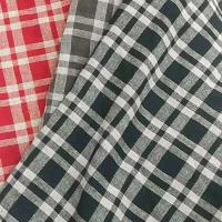China 54 Inch Yarn Dyed Cotton Check Shirt Fabric Shirt Linen Fabric Sustainable factory