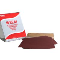 China Aluminum Oxide P320 Grit Sandpaper Sheets With Waterproof Kraft Paper factory