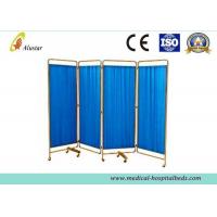 China 2000*1800 Stainless Steel Hospital Privacy Screens Mobile Folding Hospital Ward Screen (ALS-WS05) factory