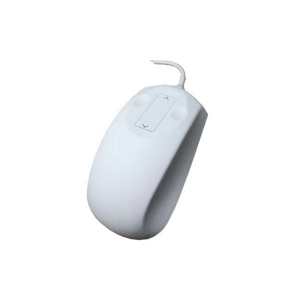 Quality USB2.0 White Optical Silicone Mouse IP68 EMC With Comfortable Shape for sale