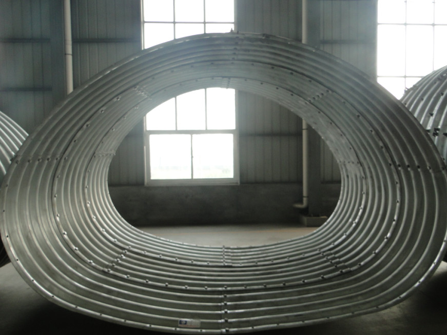 Buy cheap Horseshoe shape corrugated steel pipe from wholesalers