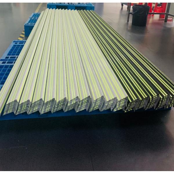 Quality Aluminum Photoluminescent Stair Nosing Strips 2.8mm for sale