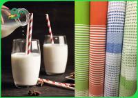 China Durable Food Grade Kraft Paper For Paper Straws 100% Recyclable 60GSM 120GSM factory