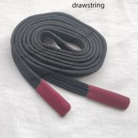 China Sports Clothing Custom Drawstring Cord With Silicone Ends factory