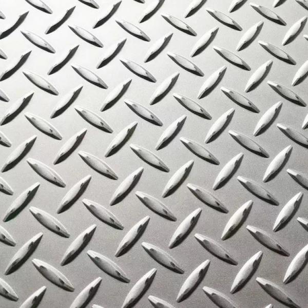 Quality 304 Stainless Steel Diamond Tread Plate Inox Ss Diamond Plate Ss Checker Plate for sale