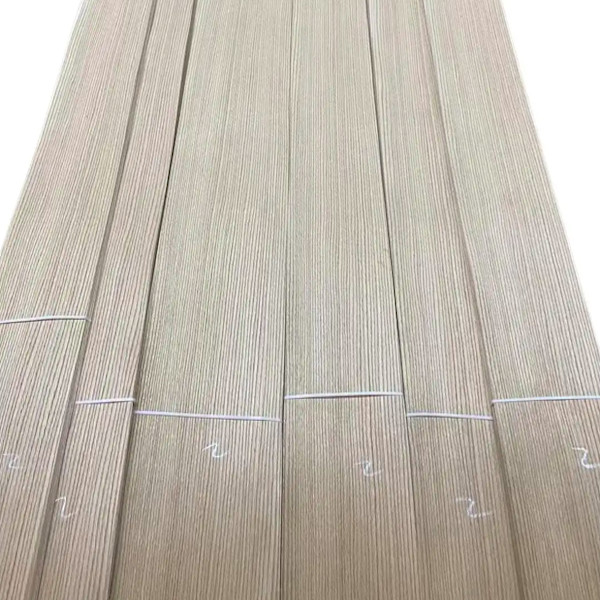 Quality Hardwood Paper Backed Wood Veneer Sheets 1250*2500mm Natural Red Oak Panel for sale