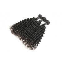 China New Style Cuticle Aligned Deep Wave Virgin Peruvian Best Weave Hair factory
