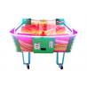 China Coin Operated Game Machine Curved Table Air Hockey  Indoor Exercise Equipment With Light factory