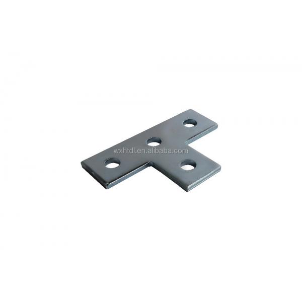 Quality Unistrut 2 Hole 3-Hole 4 Hole Splice Flat Plates Steel Metal Channel Fittings for sale