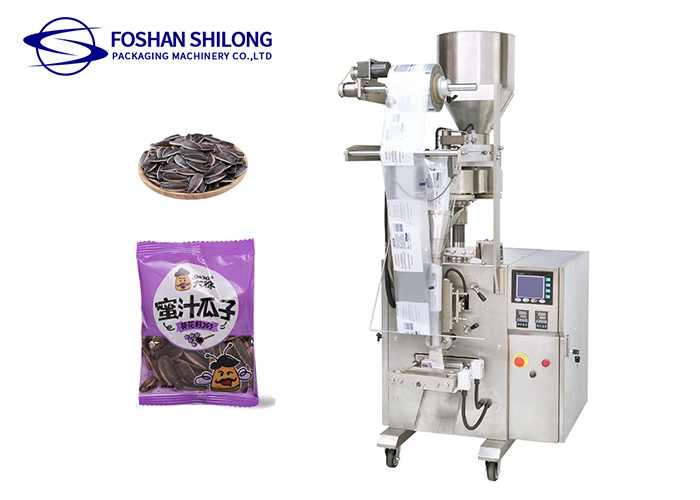 China 330ml Dried Fruit Pillow Pouch Granule Packing Machine 4 Side Sealing SS304 factory
