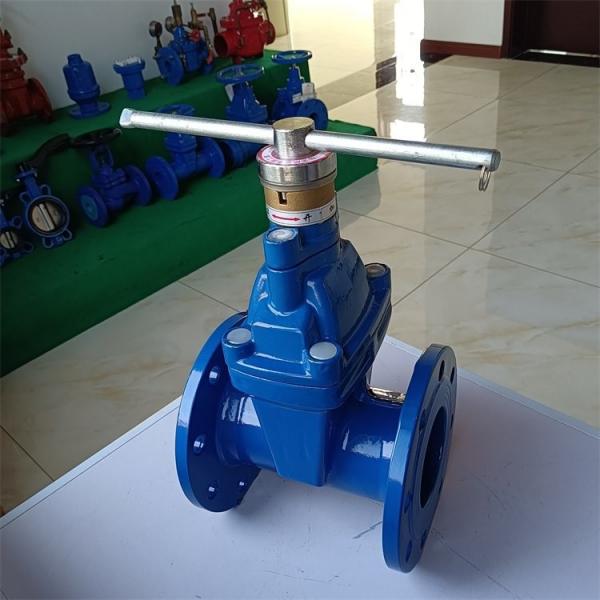 Quality Ductile Iron Lock Gate Valve Water Wedge Shaped Gate Valve for sale