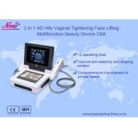 Quality 2 In 1 200w High Intensity Focused Ultrasound Machine for sale