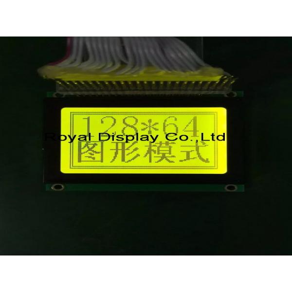 Quality 128 X 64 Graphic Lcd Display , Lcd Dot Matrix Display 5v Power Supply for sale