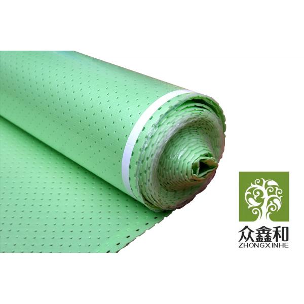 Quality PE Film Underfloor Heating Underlay 200sqft / Roll  Sound Reduction Green Foam for sale