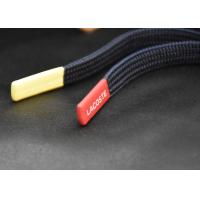 China LOGO Printed L120cm Nylon Drawstring Cord For Sweatpants Hoodies factory