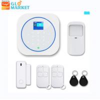 China Glomarket Smart Alarm Sensor Two Way Audio Sensor Tuya WiFi GSM Home Alarm Security System factory