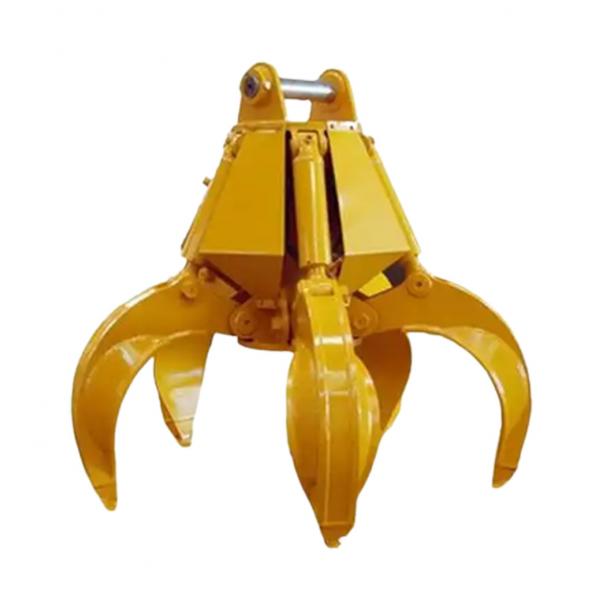 Quality Hydraulic Rock Orange Peel Grab Bucket With Four Fingers Multipurpose for sale