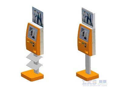 Quality Banks Bill Payment Kiosk All in One / Cash Payment Kiosk Support Magcard , IC for sale