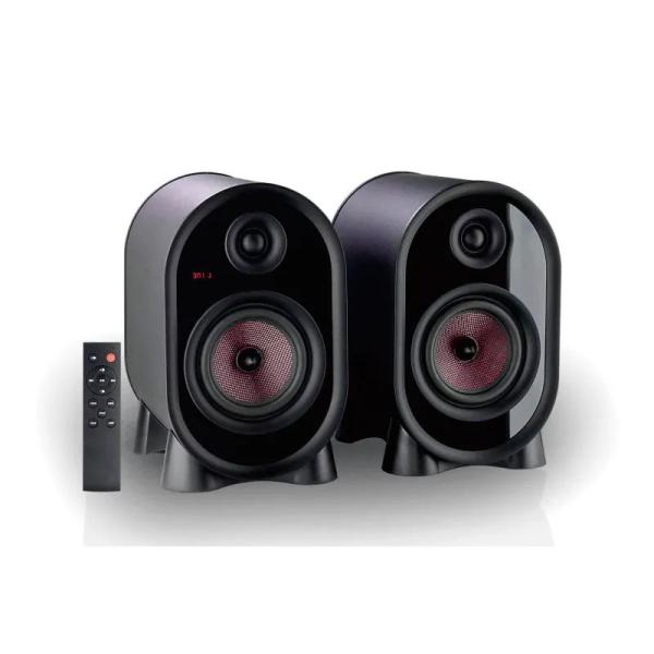 Quality Desktop Wireless Subwoofer Speakers , Active Bookshelf Speaker 85dB Sensitivity for sale