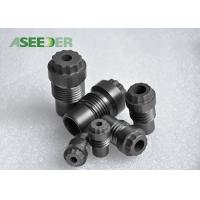 China OEM Tungsten Carbide Spray Nozzle / Black Cemented Carbide Wear Parts factory