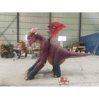 China Adventure park carnival parade attractive animatronic realistic dragon costume for sale factory