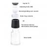 China refillable 120ml Glass Ceramic Salt And Pepper Mills factory