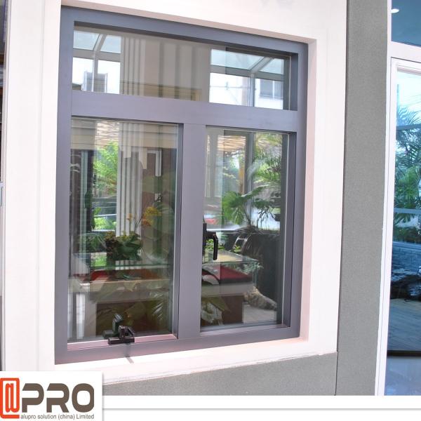Quality Simple Modern House Aluminium Vertical Sliding Windows Balcony Curtain vertical for sale