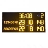 China Light And Portable AFL Electronic Scoreboard With Aluminum Alloy Frame factory