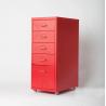 China Kd Five Drawers Steel Storage Cabinet Under Office Desk factory