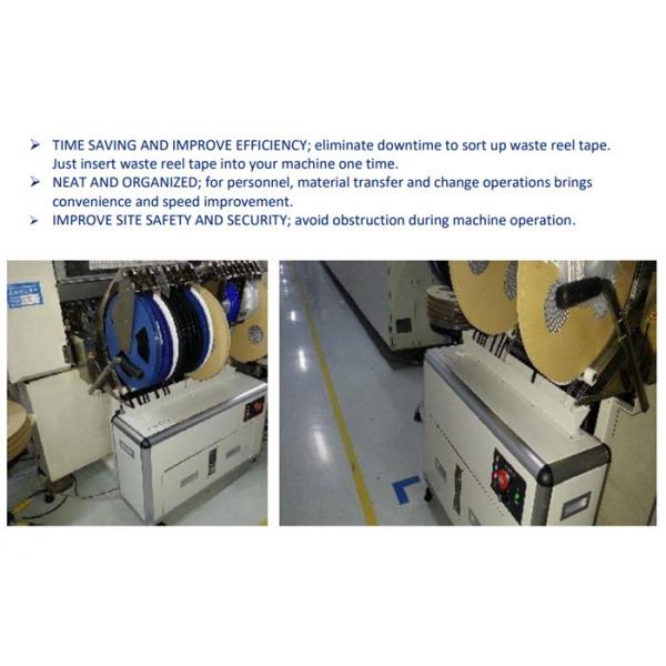 Quality AC210V - AC240V Waste Tape Cutting Machine Used In SMT Production Line  MT-1600 for sale