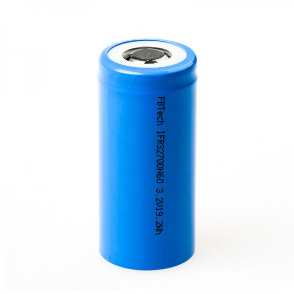 Quality 32700 3.2V 6000mah Cylindrical Lithium Ion Battery for sale
